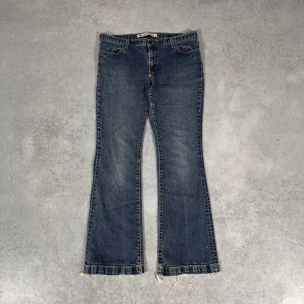 Gap Long and Lean Stretch Jeans Medium Wash - Size: 14 REG
